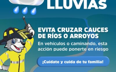 UEPC PREVIENE POR LLUVIAS PUNTUALES MUY FUERTES EN COLIMA, ESTE MARTES