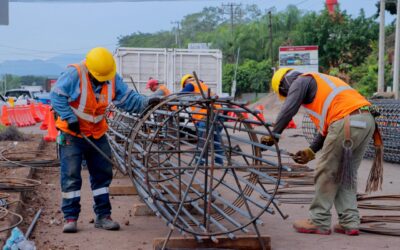 GOBERNADORA SUPERVISA AVANCE EN CONSTRUCCIÓN DEL PASO SUPERIOR ‘ARCO SUR’