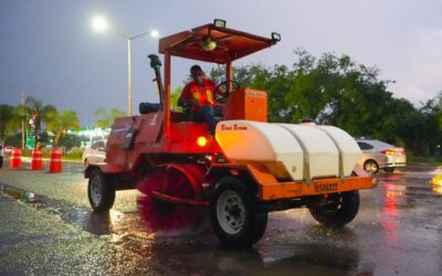 ‎‎DA TEY INICIO A PAVIMENTACIÓN ‎EN VIALIDAD METROPOLITANA