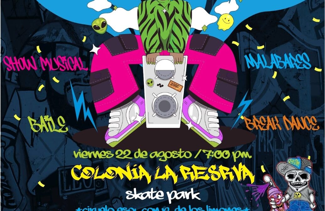 ‎INVITAN AL CONCURSO “EL FLOW ‎DE TU COLONIA”, EN LA RESERVA