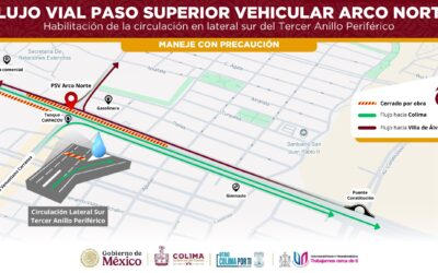 HA SIDO HABILITADA LA CIRCULACIÓN EN LA LATERAL SUR DEL TERCER ANILLO PERIFÉRICO: SEIDUM