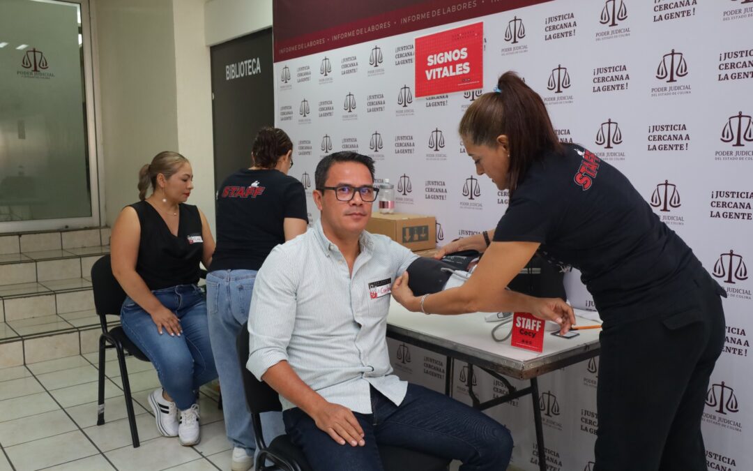 EXITOSA JORNADA DE DONACIÓN DE SANGRE ORGANIZADA POR LOS PODERES LEGISLATIVO Y JUDICIAL EN COLIMA