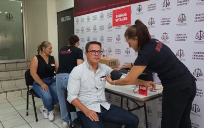 EXITOSA JORNADA DE DONACIÓN DE SANGRE ORGANIZADA POR LOS PODERES LEGISLATIVO Y JUDICIAL EN COLIMA