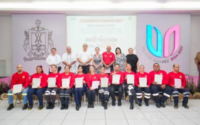 ‎EGRESA EN VDEA PRIMERA GENERACIÓN ‎DE BRIGADISTAS EN PROTECCIÓN CIVIL