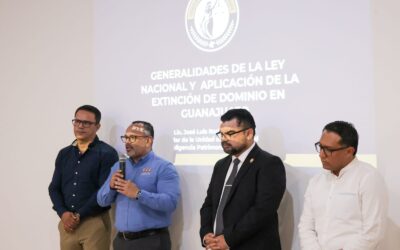 EL FISCAL GENERAL DEL ESTADO, BRYANT ALEJANDRO GARCÍA RAMÍREZ, ENCABEZÓ LA INAUGURACIÓN DEL CURSO “EXTINCIÓN DE DOMINIO”, REALIZADO EN EL SALÓN “BLANQUITA” DEL HOTEL MARÍA ISABEL