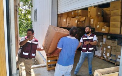 AVANZA ENTREGA DE MEDICAMENTOS E INSUMOS A HOSPITALES DEL ESTADO DE COLIMA, CON LAS ‘RUTAS DE LA SALUD