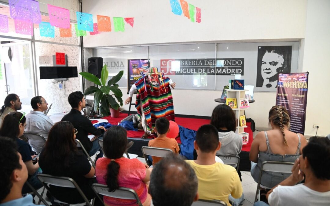 INICIÓ EN COLIMA LA ‘GRAN VENTA NOCTURNA 2025’ DEL FONDO DE CULTURA ECONÓMICA