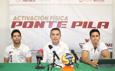 ESTADO DE COLIMA SE SUMA AL PROGRAMA NACIONAL DE ACTIVACIÓN FÍSICA ‘PONTE PILA’