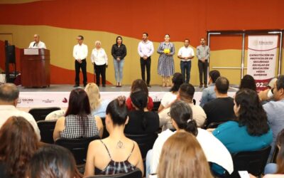 CONCLUYE JORNADA DE CAPACITACIÓN SOBRE PROTOCOLOS DE SEGURIDAD ESCOLAR EN EDUCACIÓN BÁSICA Y MEDIA SUPERIOR