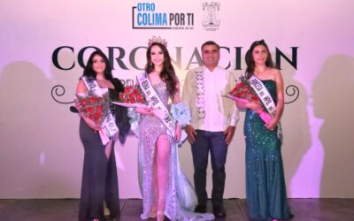 MARTHA MORALES ES NOMBRADA REINA DEL MUNICIPIO DE COLIMA 2025 POR EL ALCALDE RIULT RIVERA