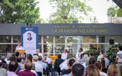 RINDE UDEC HOMENAJE A FRANCISCO VELASCO CURIEL, EN SU XX ANIVERSARIO LUCTUOSO