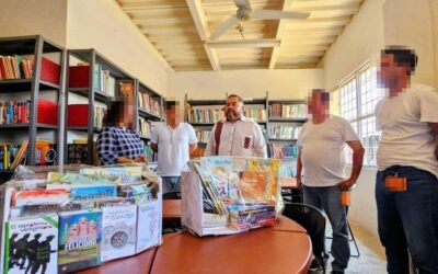 IMPULSA IEEA LA LECTURA EN EL CERESO VARONIL DE COLIMA, ENTREGA PAQUETES DE LIBROS