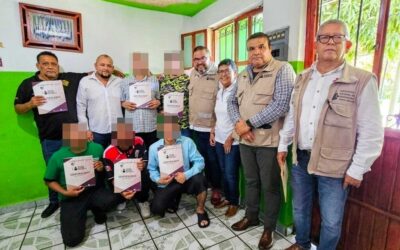 ENTREGA IEEA CERTIFICADOS DE EDUCACIÓN BÁSICA A PERSONAS EN PROCESO DE REHABILITACIÓN