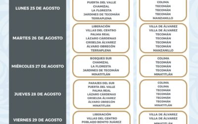 SECRETARÍA DE SALUD PROTEGE A MÁS DE 550 MIL COLIMENSES, CON 160 MIL ACCIONES CONTRA DENGUE