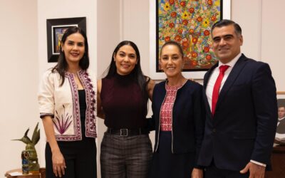 PARTICIPA INDIRA VIZCAÍNO EN REUNIÓN DE SEGURIDAD CON LA PRESIDENTA CLAUDIA SHEINBAUM