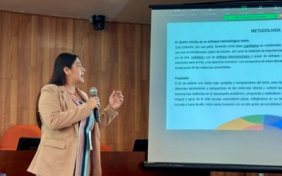 ACADÉMICA DE LA UDEC PRESENTA INVESTIGACIÓN SOBRE ERRADICACIÓN DE VIOLENCIAS EN AULAS
