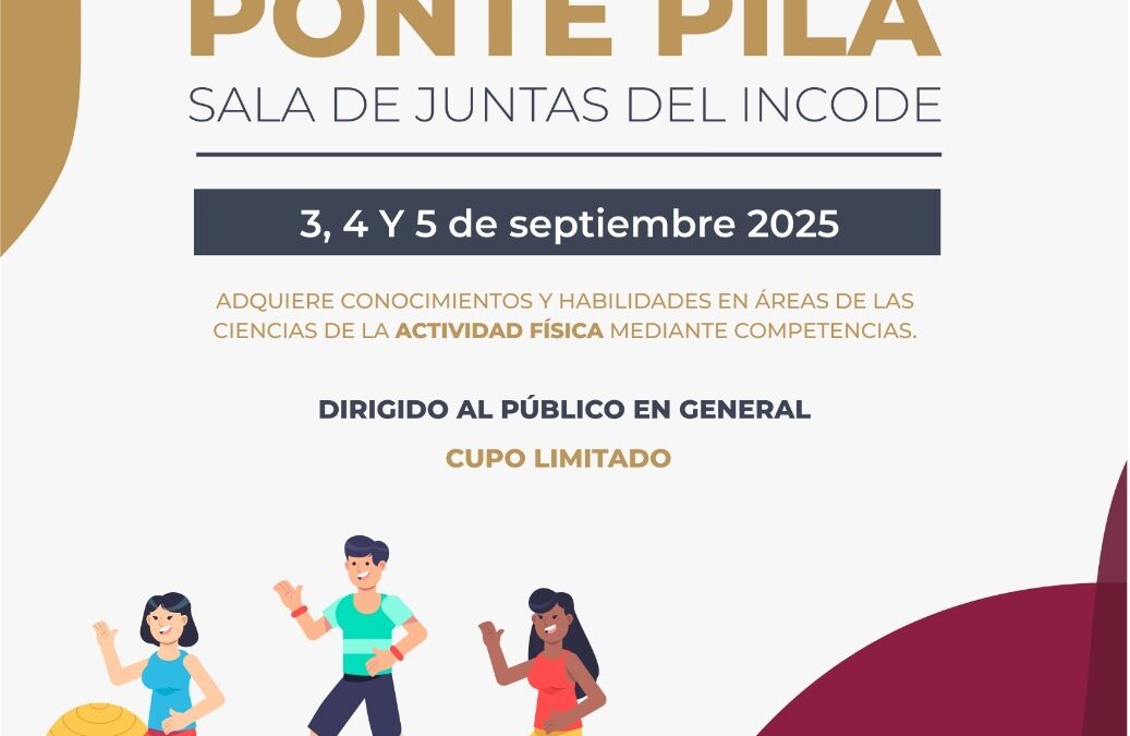 INCODE INVITA A PARTICIPAR EN EL CURSO GRATUITO DE CAPACITACIÓN DEL PROGRAMA ‘PONTE PILA’