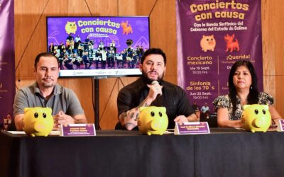 BANDA SINFÓNICA DEL GOBIERNO DEL ESTADO DE COLIMA OFRECERÁ CONCIERTOS CON CAUSA PARA APOYAR CONSTRUCCIÓN DEL CRIT