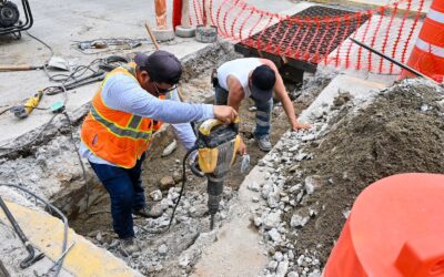 GOBIERNO DE ROSI BAYARDO AVANZA EN CUATRO NUEVAS CALLES CON CONCRETO HIDRÁULICO