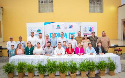 FIRMAN CONVENIO DE COLABORACIÓN LA ALCALDESA Y EL ALCALDE DE AMBOS MUNICIPIOS PARA IMPULSAR EL DESARROLLO SOCIAL, ECONÓMICO Y CULTURAL