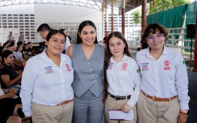 JÓVENES AYUDARÁN A RECORDAR LOS DERECHOS QUE HAN GANADO Y CUIDARLOS: INDIRA