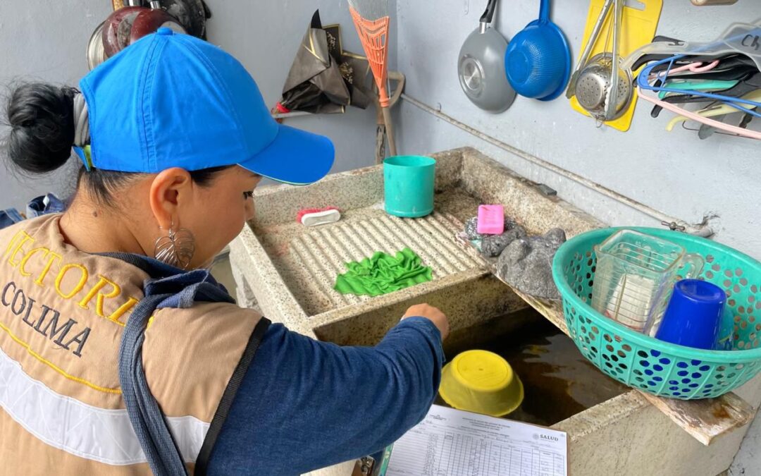 MANTIENE SALUD COLIMA CONTROL LARVARIO CONTRA EL DENGUE