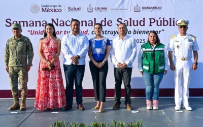 GOBIERNO DEL ESTADO DE COLIMA ARRANCA LA SEMANA NACIONAL DE SALUD PÚBLICA 2025 EN MANZANILLO