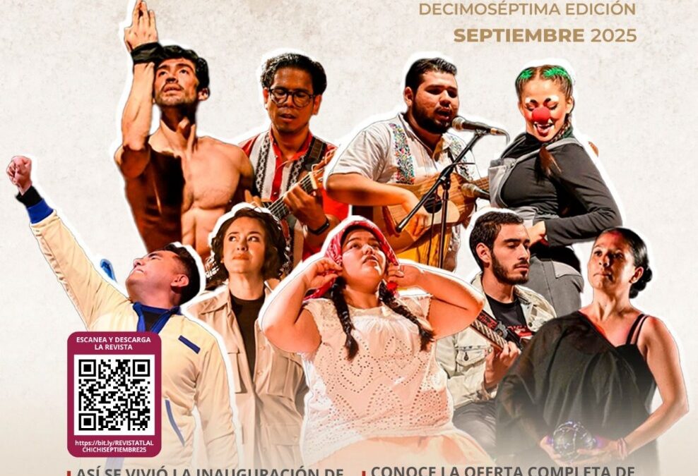 CULTURA COLIMA PUBLICA LA EDICIÓN DE SEPTIEMBRE DE LA REVISTA DIGITAL ‘TLALCHICHI’