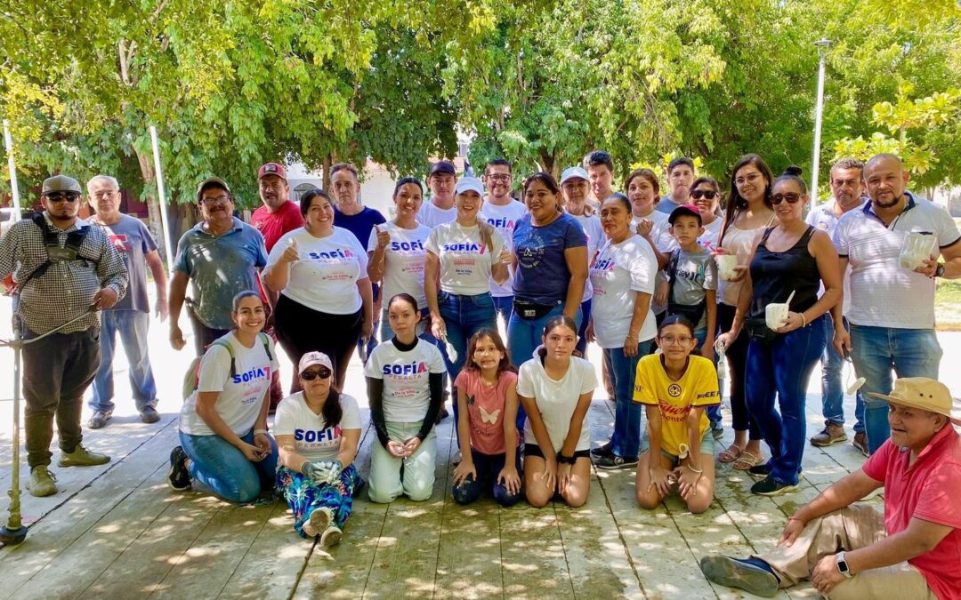 LA DIPUTADA LOCAL SOFÍA PERALTA CONTINÚA IMPULSANDO EL PROYECTO “JUNT@S POR TU ESPACIO”, UNA INICIATIVA QUE HA RECORRIDO DIVERSAS COLONIAS DE VILLA DE ÁLVAREZ CON ACTIVIDADES QUE FORTALECEN LA UNIÓN COMUNITARIA