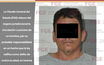 POR NARCOMENUDEO, UN HOMBRE ES VINCULADO A PROCESO