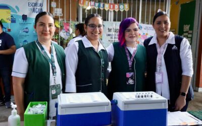 DIPUTADO ALVARO LOZANO ASISTE A ARRANQUE DE JORNADA DE VACUNACIÓN CONTRA EL VPH PARA LA POBLACIÓN INFANTIL EN SUCHITLÁN, COMALA.