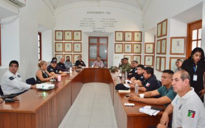 FORTALECE RIULT RIVERA COORDINACIÓN INSTITUCIONAL POR LA SEGURIDAD Y LA PAZ EN COLIMA