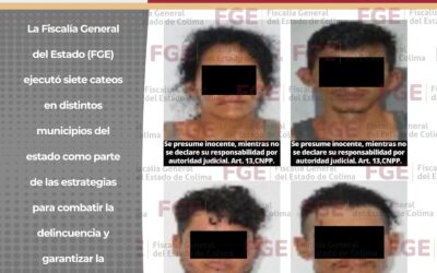 EN CATEOS DECOMISAN NARCÓTICO Y CUATRO PERSONAS SON DETENIDAS