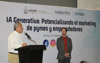 EXITOSO TALLER GRATUITO SOBRE IA GENERATIVA PARA POTENCIAR EMPRENDIMIENTOS EN COLIMA