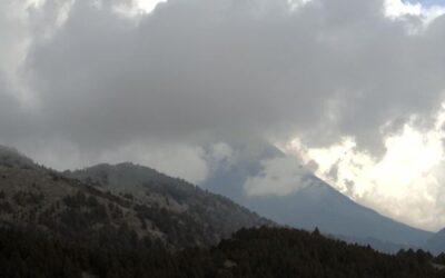 VOLCÁN DE FUEGO DE COLIMA, EN CALMA Y SIN RIESGO PARA LA POBLACIÓN: UEPC