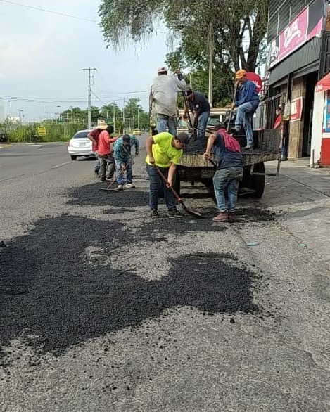 REPARA VDEA MÁS DE 3 MIL BACHES POR MES EN TEMPORADA DE LLUVIAS