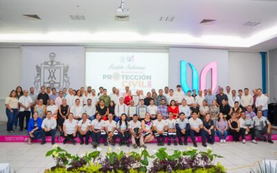 RECONOCE VDEA A INICIADORES DE LA PROTECCIÓN CIVIL