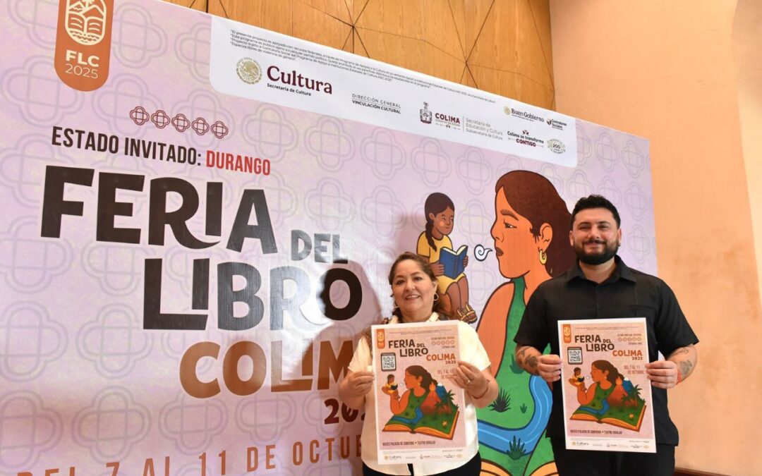 CULTURA COLIMA PRESENTA PROGRAMACIÓN OFICIAL DE LA FERIA DEL LIBRO 2025
