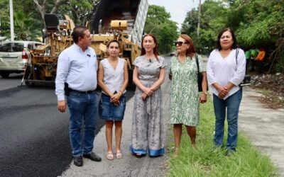 TIENE AVANCE DEL 95% REPAVIMENTACIÓN EN AVENIDA TECNOLÓGICO: TEY GUTIÉRREZ