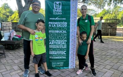 CELEBRA IMSS COLIMA PARTICIPACIÓN COMUNITARIA EN CAMINATA FAMILIAR “SUMA VIDA, DONA ÓRGANOS”