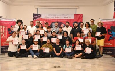 CULTURA COLIMA CLAUSURÓ CON ÉXITO LA RESIDENCIA EN FORMACIÓN CINEMATOGRÁFICA, EN MANZANILLO