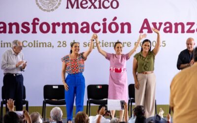 LA TRANSFORMACIÓN QUE IMPULSA LA PRESIDENTA CLAUDIA SHEINBAUM AVANZA EN COLIMA: INDIRA VIZCAÍNO