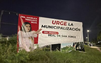 EXIGEN VECINOS DEL FRACC. REAL DE SAN JORGE, VDEA, LA MUNICIPALIZACIÓN