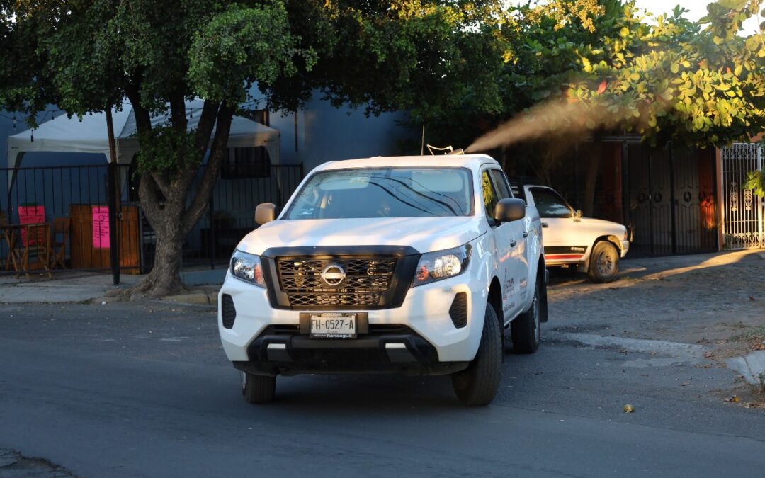 MANTIENE SALUD COLIMA LAS JORNADAS DE FUMIGACIÓN ESTA SEMANA; INCLUYE A COQUIMATLÁN