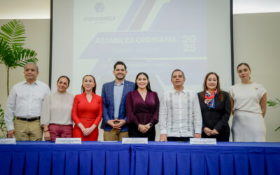 COPARMEX COLIMA RINDE CUENTAS CON RESULTADOS POSITIVOS Y RECONOCE A EMPRESAS DESTACADAS