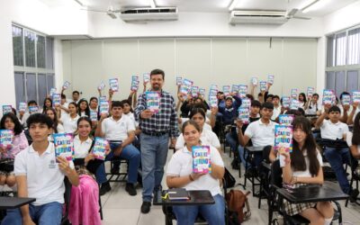 TALLER CON ROGELIO GUEDEA INSPIRA REFLEXIÓN JUVENIL EN EL BACHILLERATO 7 DE ARMERÍA