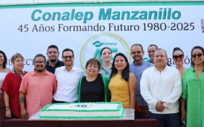 UNIVERSIDAD DE COLIMA, EN EL 45 ANIVERSARIO DEL CONALEP MANZANILLO
