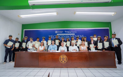 UDEC Y SICAR FARMS CELEBRAN TITULACIÓN DE PRIMERA GENERACIÓN DE TÉCNICOS EN VENTAS