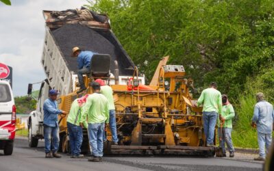 SUPERVISA TEY LA REPAVIMENTACIÓN DE AVENIDA MARÍA AHUMADA DE GÓMEZ