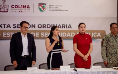 GOBERNADORA PRESIDE CONSEJO ESTATAL DE SEGURIDAD, COMPARTE AVANCES DE ESTRATEGIA NACIONAL CON MUNICIPIOS